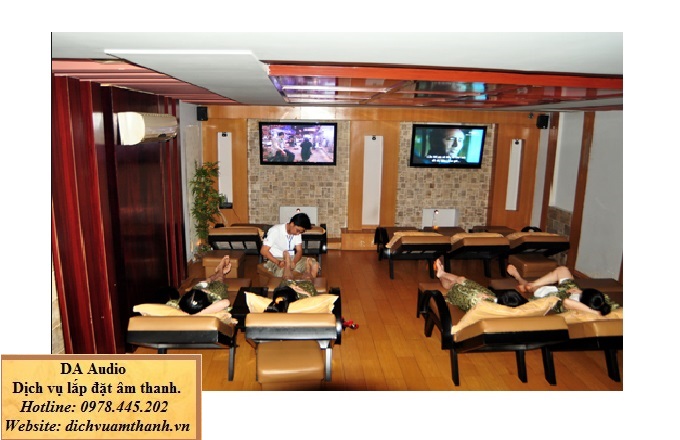 giải pháp âm thanh cho spa