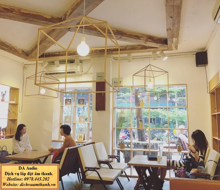 lắp đặt âm thanh cho quán cafe Chanchamayo