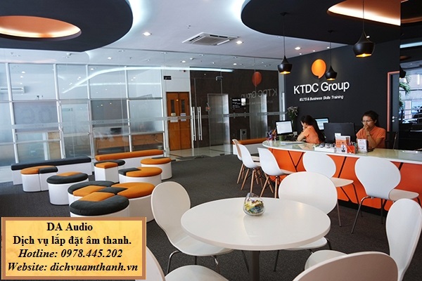 lắp đặt âm thanh phòng học KTDC GROUD