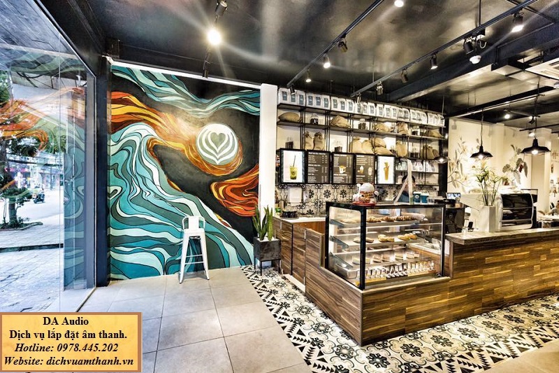 Lắp đặt âm thanh quán cafe KAI TPHCM