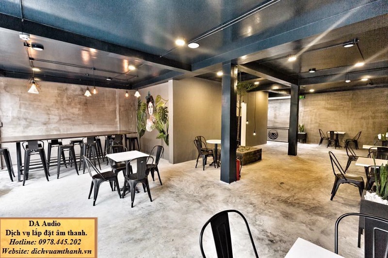 Lắp đặt hệ thống âm thanh quán cafe KAI