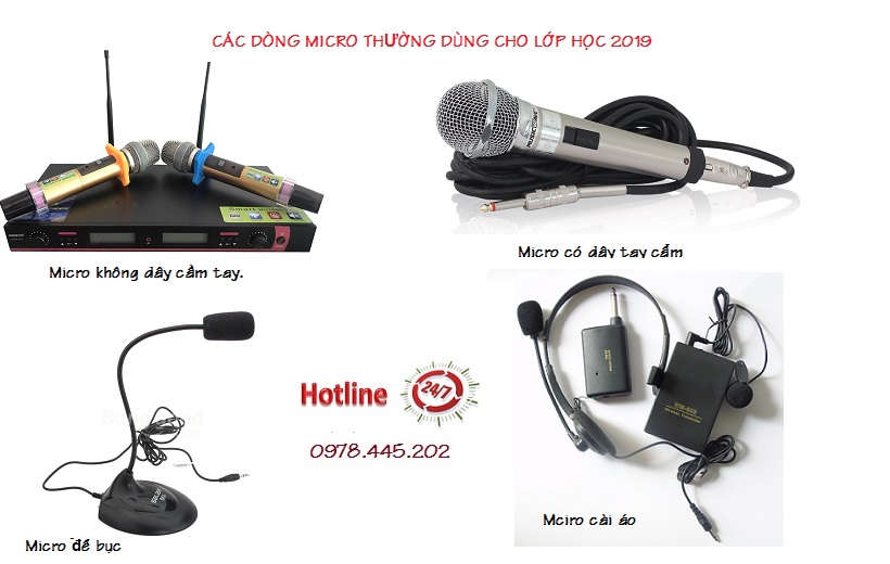 micro phòng hoc